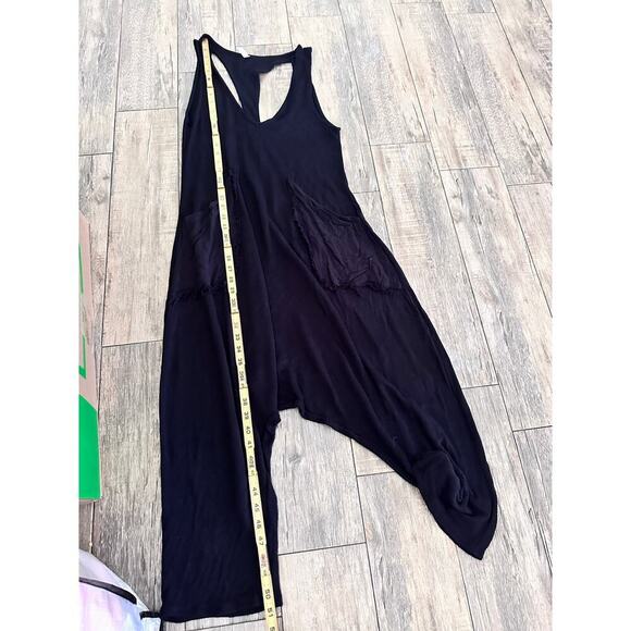 Free People We The Free Women's Black Intimately Downtime Jumpsuit Size Small - Picture 6 of 7